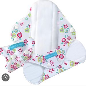 Charlie banana feminine pads super+ floralie 3 pack